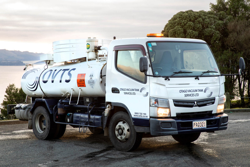 grease trap service vehicle